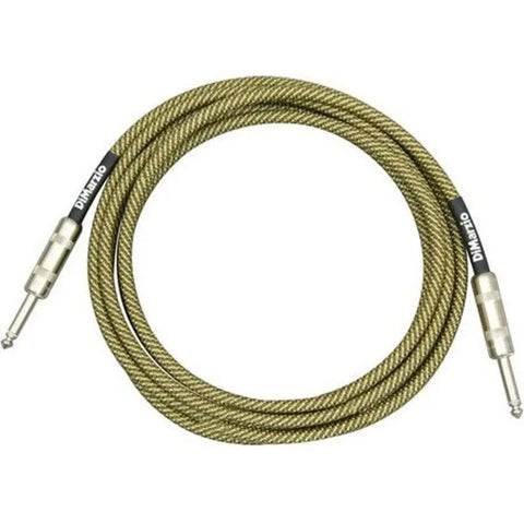 Cable P/instrumento 5.4 M Vintage Tweed Dimarzio Ep1718 Vtd