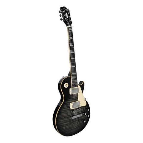Guitarra Eléctrica 6 Cuerdas Mars Les Paul Traditional Black Color Negro Material Del Diapasón Palisandro Orientación De La Mano Diestro Palo De Rosa