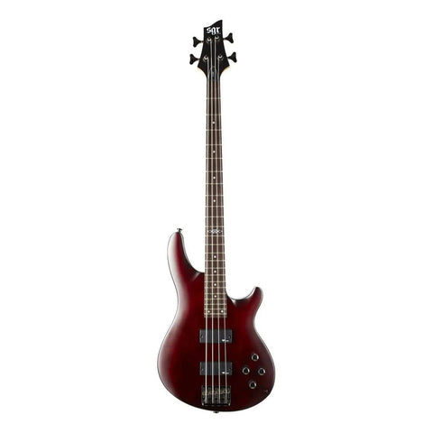 Sgr Schecter C-4 Bass Bajo Eléctrico Nogal Satinado Walnut