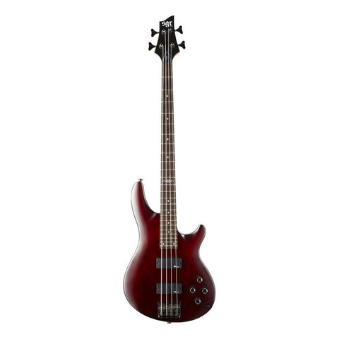 Sgr Schecter C-4 Bass Bajo Eléctrico Nogal Satinado Walnut Satin