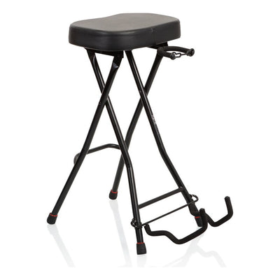 Soporte De Guitarra Con Banco Frameworks Gfw-gtrstool Color Negro