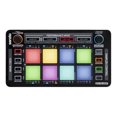 Controlador Dj Reloop Neon 16 Pads Serato Dj Pro Negro
