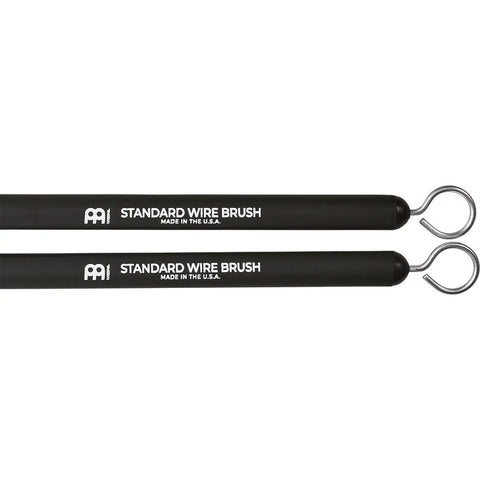 Escobillas Meinl Sb300 Goma Alambre Metálico Negro 34.5cm X 1.4cm