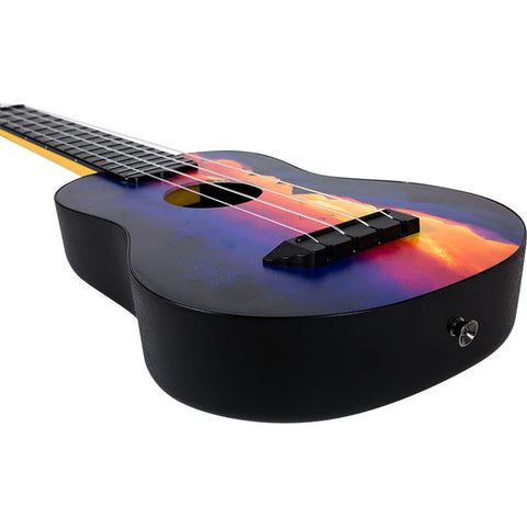 Ukelele Soprano Elise Ecklund Flight Tus Ee Sunset Pack Tus Ee Sunset