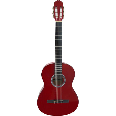 Guitarra Clásica Concierto Escala 4/4 Roja Gewa Ps510153 Rojo