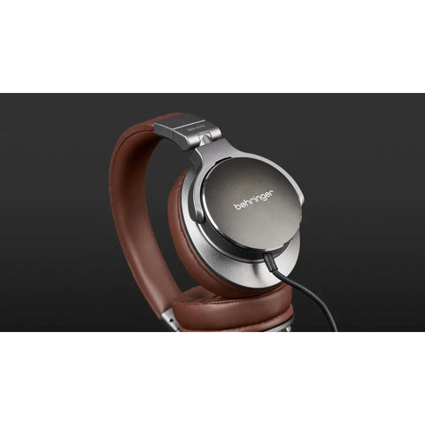 Audifonos Cerrados De Estudio Compactos Behringer Bh 470 Marrón