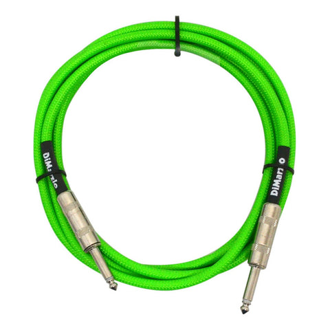 Cable P/instrumento 3 Metros Color Verde Dimarzio Ep1710 Gnn