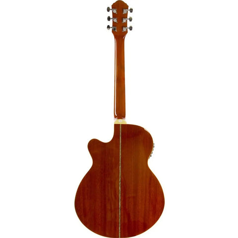 Guitarra Electroacústica 6 Cuerdas Oscar Schmidt Og10cef Ysb Amarillo Sombreado Diestro