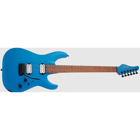 Guitarra Eléctrica Schecter Aaron Marshall Am-6 Stratocaster Azul Claro Diestro Arce Tostado