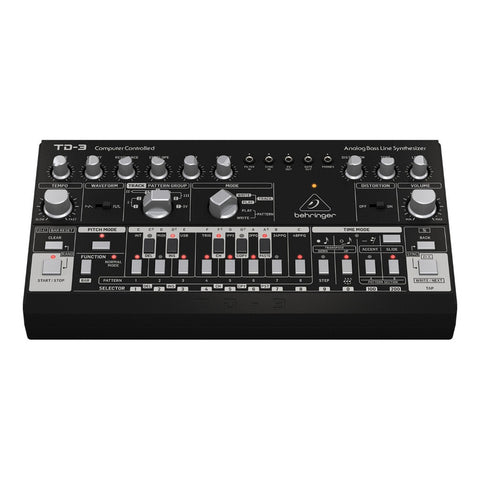 Sintetizador Bass Line Análogo Negro Behringer Td-3-bk