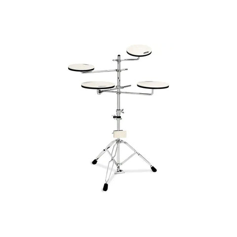Practicador De Bateria,5 Pads Dw Dwcppadts5 Somos Lo Mejores Color Plateado