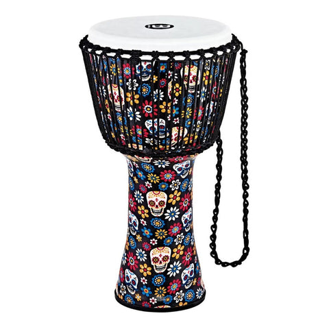 Djembe Tambor De 12 X 24 Pulgadas Meinl Padj7-l-f Day Of The Dead