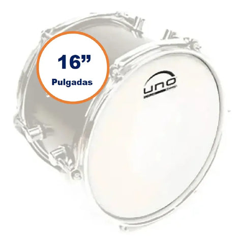 Uno By Evans Ub16g1 Parche Golpe Tom 16 Coated G1 Bateria