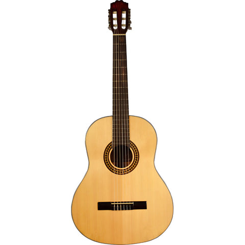 Guitarra Clásica Tapa Abeto Brazo De Nato La Sevillana N-3 Natural
