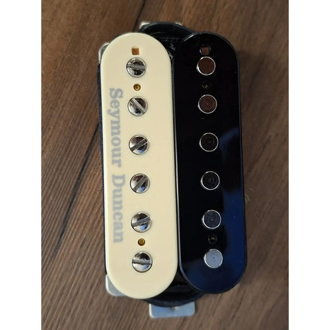 Pastilla Guitarra Eléctrica Seymour Duncan Sh-4 Jb Zebra Hb Negro