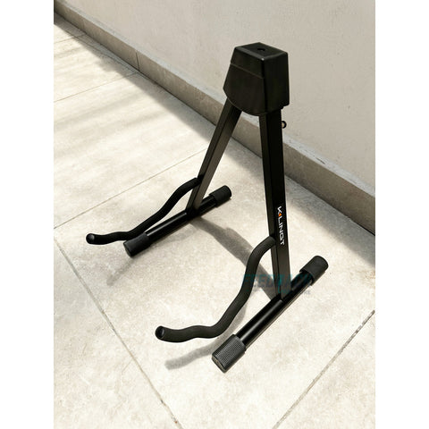 Atril Guitarra Ajuste De Gatillo Klingt Klt 006 Guitar Stand Negro