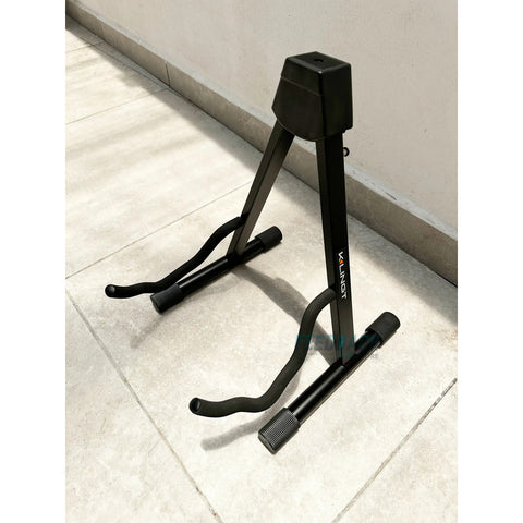 Atril Guitarra Ajuste De Gatillo Klingt Klt 006 Guitar Stand Negro