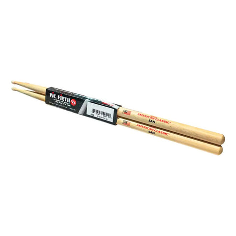 Jgo De Baquetas 5a Punta De Nylon Vic Firth 5an Color Madera