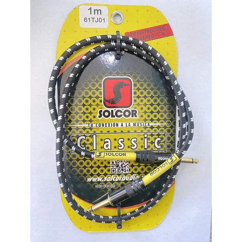 Solcor 61tj01  Cable De Instrumento Tejido, 1 Metro