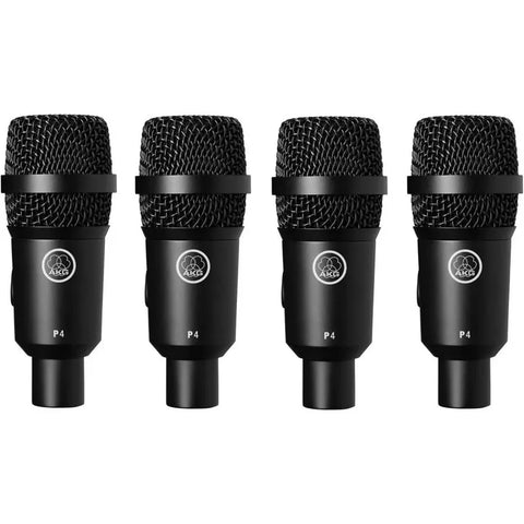 Microfonos Akg Drum Set Session I Paquete Para Bateria Meses Negro