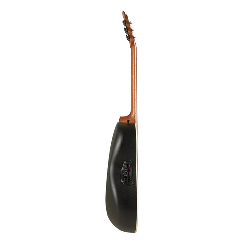 Guitarra Electroacústica Ovation 2771ax-5-g Negra Color Negro Material Del Diapasón Palisandro Orientación De La Mano Diestro Palo De Rosa