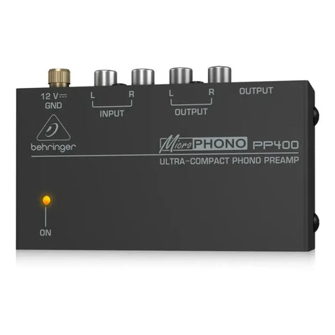 Preamplificador Phono De Señal Phono A Línea Behringer Pp400