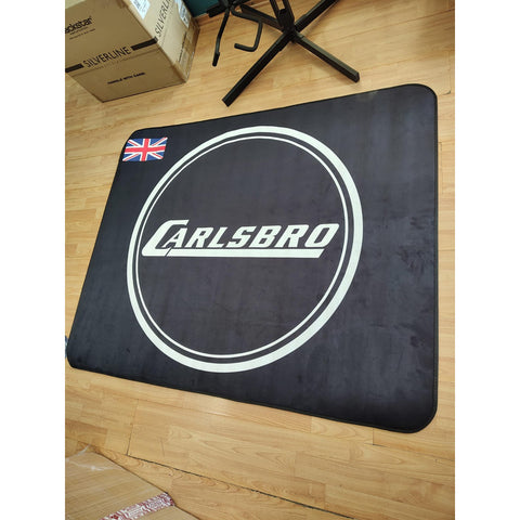 Tapete Antideslizante Para Batería C/funda Carlsbro Drum Mat