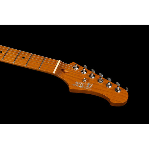 Guitarra Tipo Jaguar Jazz Maste Jet Guitars Jj-300p90 Blanca Diestro Blanco Maple