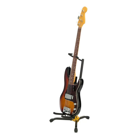 Hercules Gs-405b Soporte Stand Para Guitarra O Bajo Color Negro