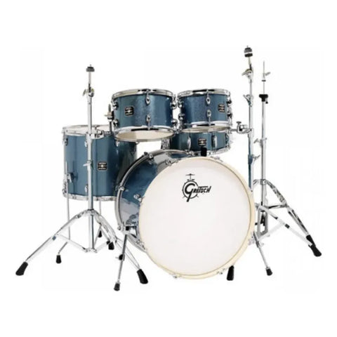 Bateria Gretsch Acustica Shell Pack Energy 22 Azul Sparkle Azul Acero