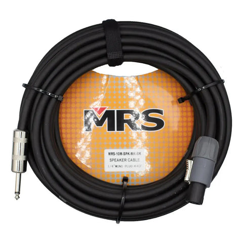 Cable Bafle Gabinete Guitarra 10m Plug 6.3 Speakon K4fc Mrs