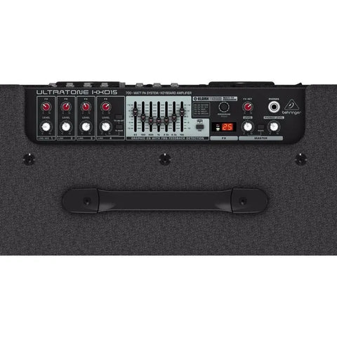 Combo Amplificador P/ Teclado Y Voz 600w, Behringer Kxd15 Negro