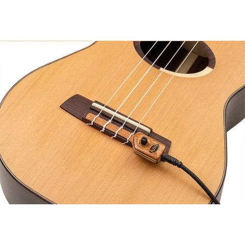 Pastilla Kna Uk-2 Para Ukelele Piezoeléctrico Con Montaje En Puente Y Control De Volumen