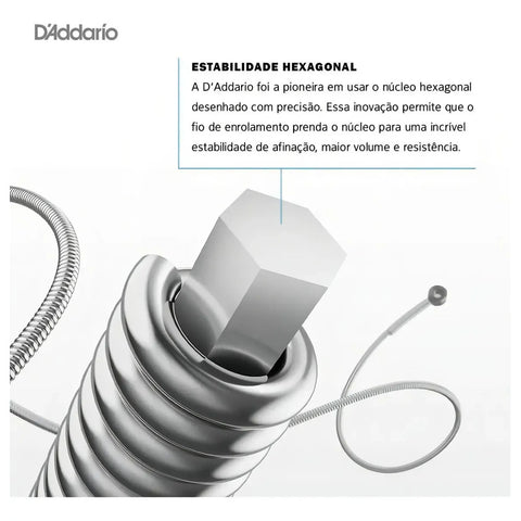 Set Cuerdas Guitarra De 7 Cuerdas 10-59 D'addario Exl110-7
