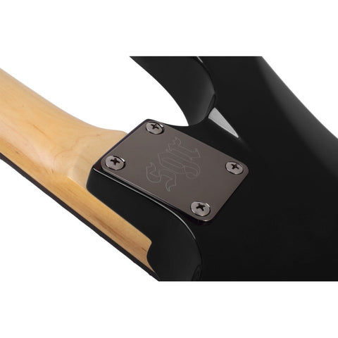 Guitarra Eléctrica Color Negro, Sgr By Schecter C1 Diestro Gloss Black Palo De Rosa