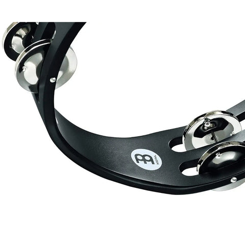Pandero Cuerpo De Madera Crótalos De Acero, Meinl Cta2s-bk Negro