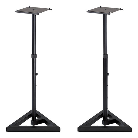 Par Bases Stands P/ Monitor Ajustable, Quiklok Bs300 Negro