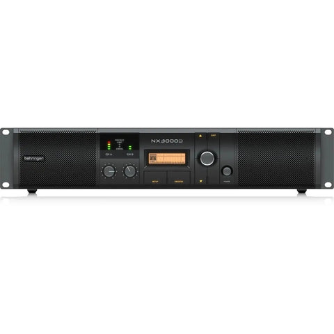 Amplificador Behringer Nx3000d Poder De Audio Profesional Negro 3000 W