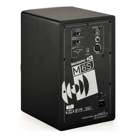 Monitor De Estudio De 6.5  Montarbo M6s Negro