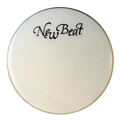 Parche De Golpe Para Tom 15 PuLG Blanco New Beat Dh15w2