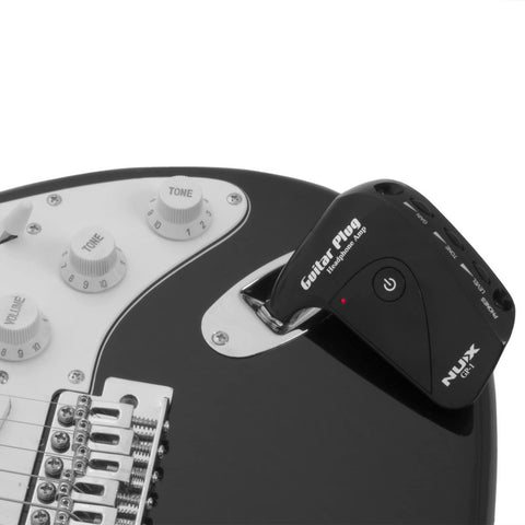 Amplificador De Audifonos Para Guitarra Electrica Nux Gp1 Negro