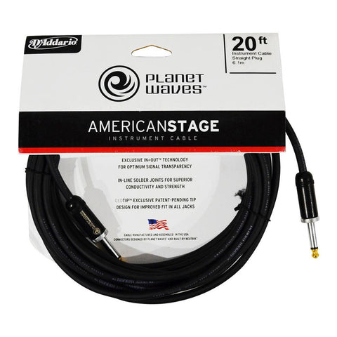Cable Para Instrumento De 6m Planet Wave Pw-amsg-20