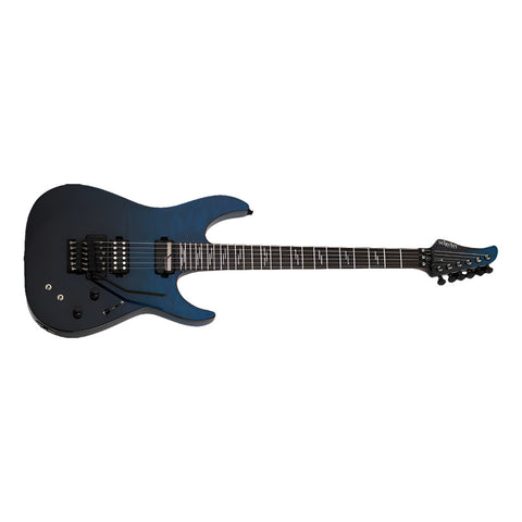Guitarra Schecter Reaper-6 Fr S Elite Deep Ocean Blue Diestro Azul Ébano