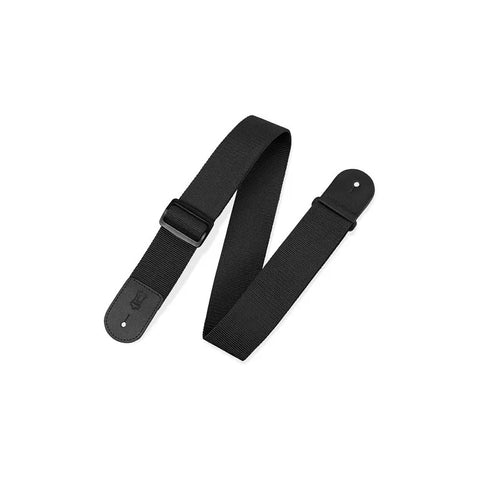 Correa Para Guitarra Strap Levys M8poly Blk Basic 5cm/135cm Negro