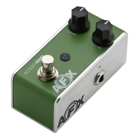 Pedal Fishman Pro-afx-cm2 Acousticomp Mini Compresor Verde