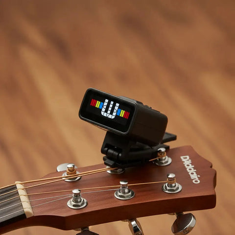 Afinador De Instrumento Cromático D'addario Pw-ct-12 Color Negro