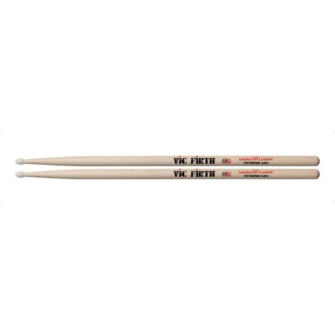 Vic Firth X5an Baquetas 5a Punta De Nylon Batería Percusión Color Madera