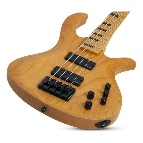 Bajo Eléctrico Schecter Riot-4 Session Age Natural Satin Diestro Nude Mate 4