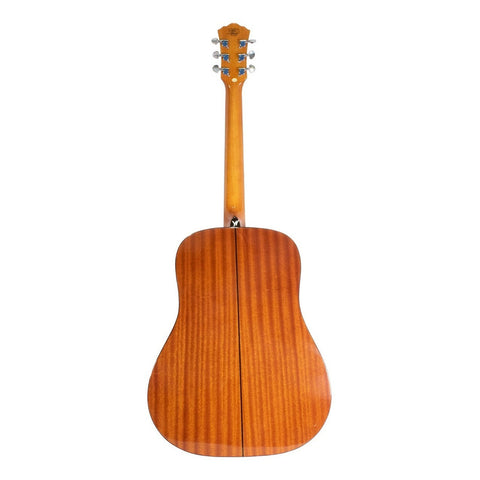 Guitarra Acústica Dreadnought Color Natural Washburn Ad5k Natural