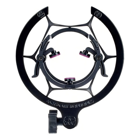Soporte Micrófono Amortiguador Universal Negro Aston Swift Negro